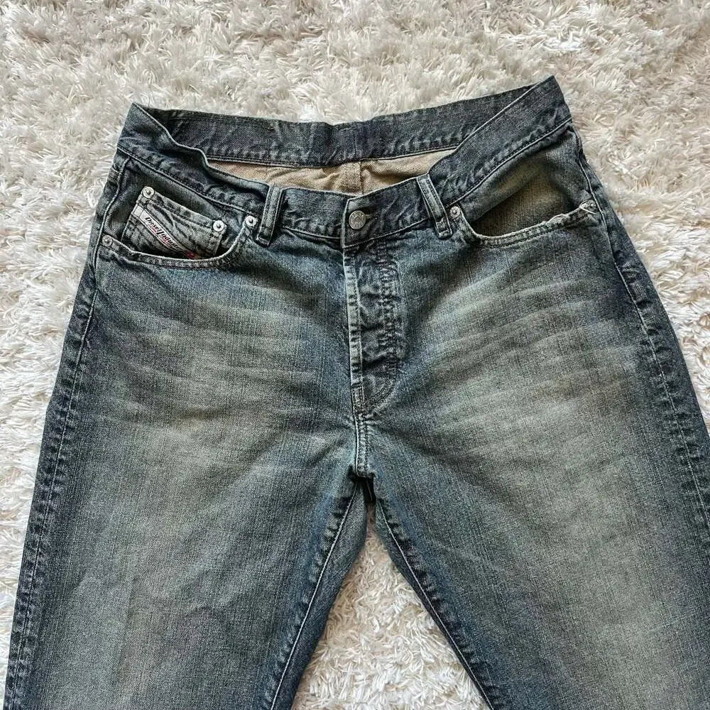 Vintage Y2k Diesel KULTER Straight Leg Denim Jeans 36 Made in Italy